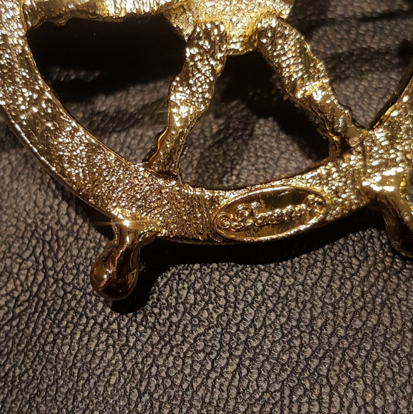 Danecraft Vintage Wheel Brooch - Picture 7 of 7